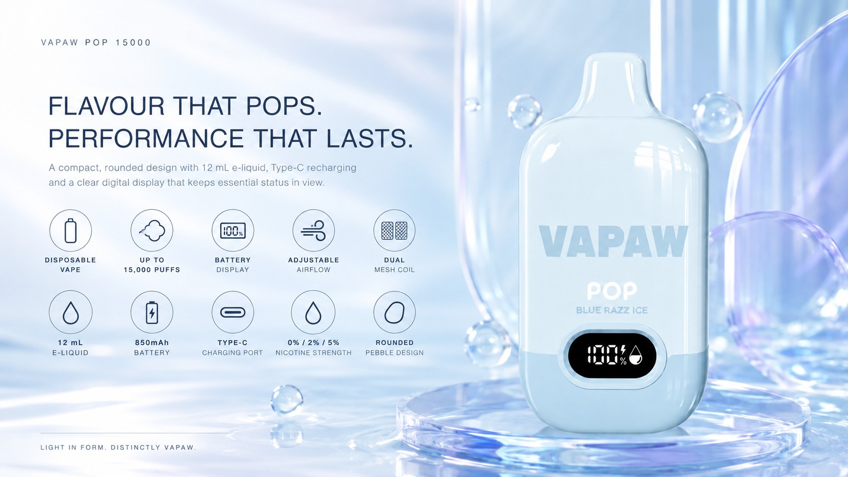 VAPAW POP 15000 campaign visual 04